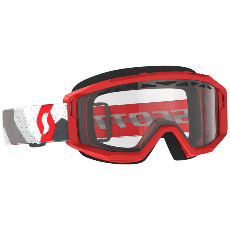 Motokrosové brýle SCOTT Primal Enduro camo červené s čirým plexi výprodej