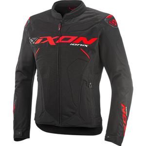 Bunda na motorku IXON Ionix černo-červená