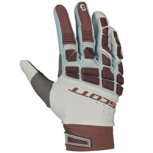 Rukavice na motorku SCOTT X-PLORE PRO šedo-hnědé