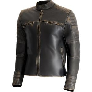 Kožená bunda na motorku RSA Vintage hnědá