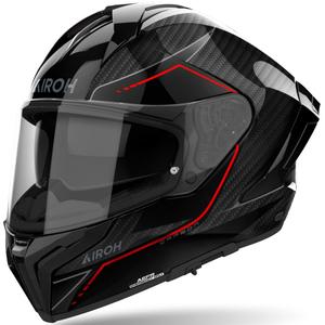 Integrální helma na motorku Airoh MATRYX Carbon lesklá černá