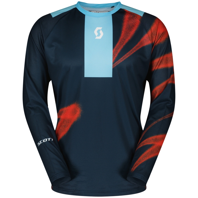 Motokrosový dres SCOTT EVO Dirt modro-červený výprodej