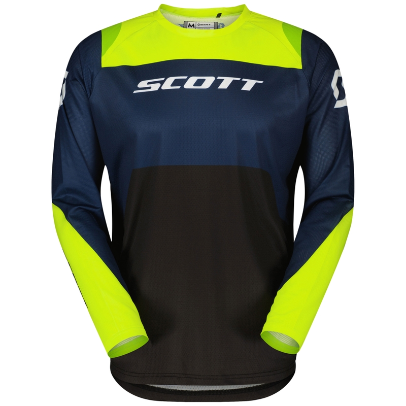 Motokrosový dres SCOTT EVO Race fialovo-fluo žlutý výprodej