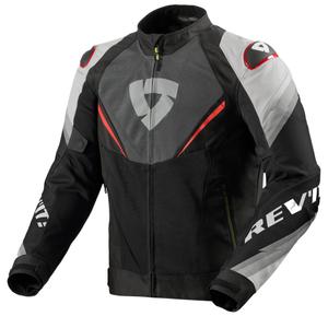 Bunda na motorku Revit Quantum 3 Air šedo-červená
