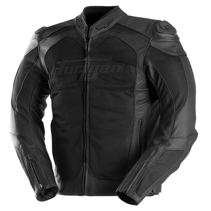 Kožená bunda na motorku Furygan Speed Mesh 3 černá