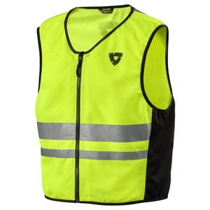 Reflexní vesta na motorku Revit Athos 3 Air fluo žlutá