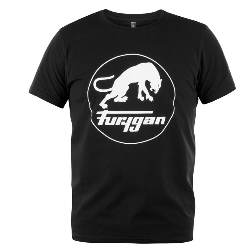 Tričko Furygan Corpo TS Logo černo-bílé