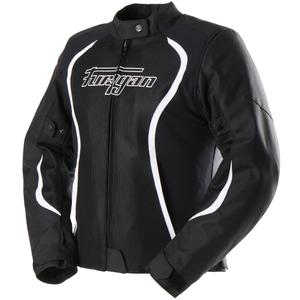 Dámská bunda na motorku Furygan Odessa Vented 3 v 1 černo-bílá