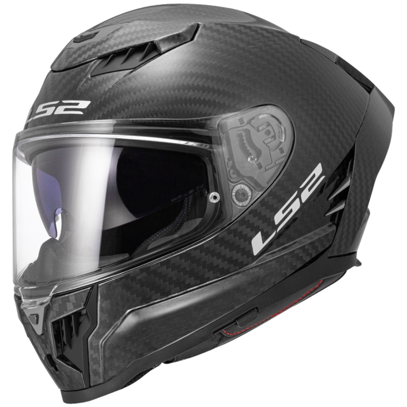 Integrální helma na motorku LS2 FF807 Dragon Carbon matná černá