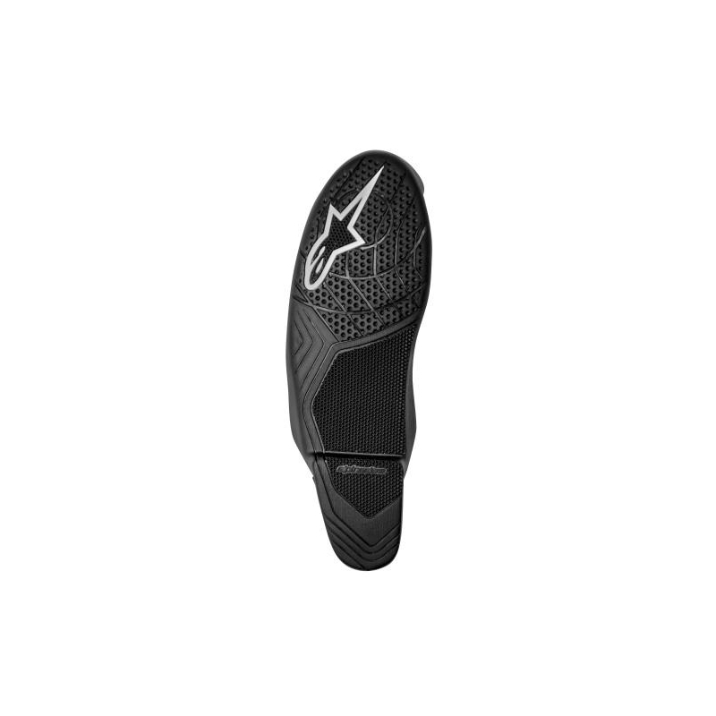 Podrážky pro boty na motorku Alpinestars Supertech R černo-bílé 2 ks