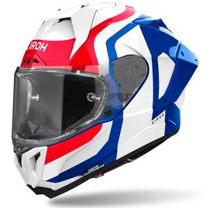 Integrální helma na motorku Airoh GP800 Competition modro-červená