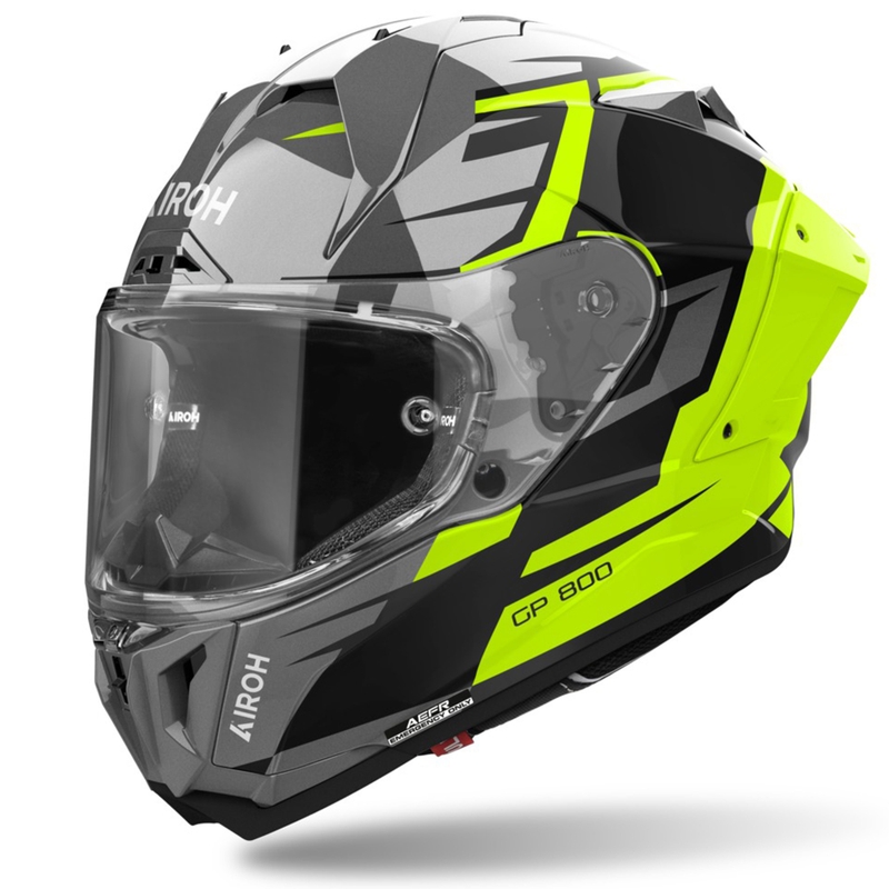Integrální helma na motorku Airoh GP800 Master žlutá