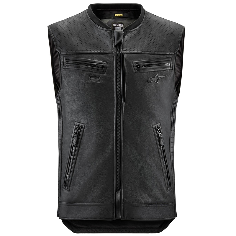 Airbagová vesta Alpinestars TECH-AIR®3 V2 LEATHER system černá