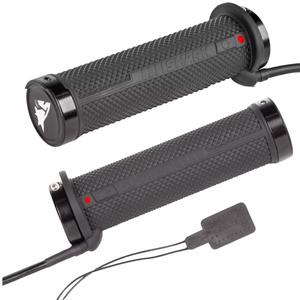 Vyhřívané ATV rukojeti SHARK Lock-On s integrovaným ovládáním + výhřev palce a sedačky