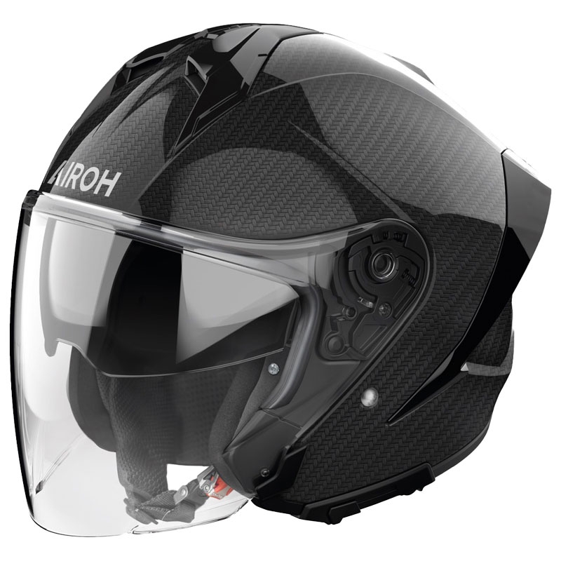 Otevřená helma na motorku Airoh H21 Carbon černá