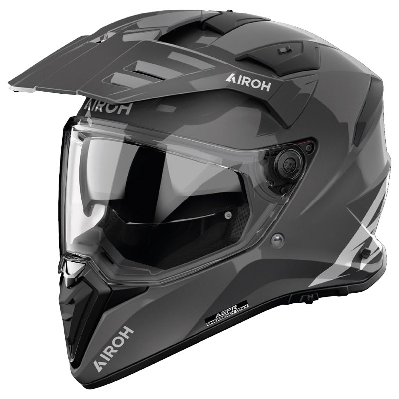 Enduro helma na motorku Airoh Bandit Color tmavě šedá