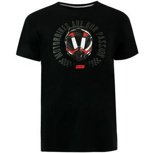 Tričko MotoZem Motorbikes are our passion černé