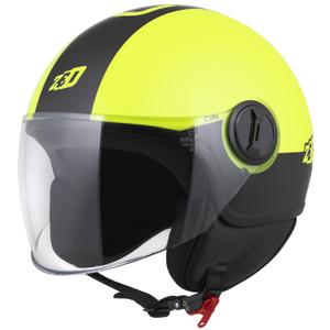 Otevřená helma ZED C35 fluo žluto-černá