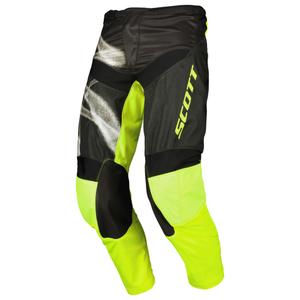 Motokrosové kalhoty SCOTT EVO Dirt černo-fluo žluté