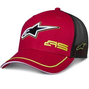 Kšiltovka Alpinestars Exceed Trucker červeno-černá