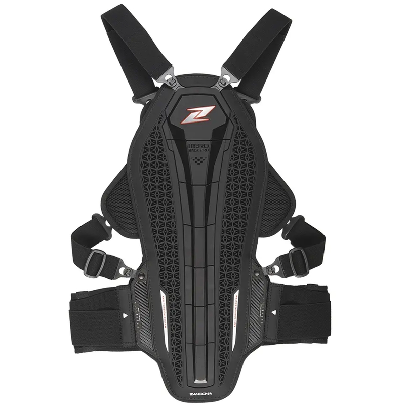 Chránič páteře a hrudníku Zandona Hybrid Armour X6 černý 158 - 167 cm