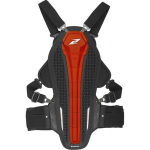 Chránič páteře a hrudníku Zandona Hybrid Armour X7 červený 168 - 177 cm