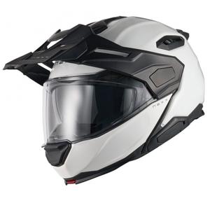 Výklopná helma na motorku Nexx X.Lifecountry Plain bílá výprodej