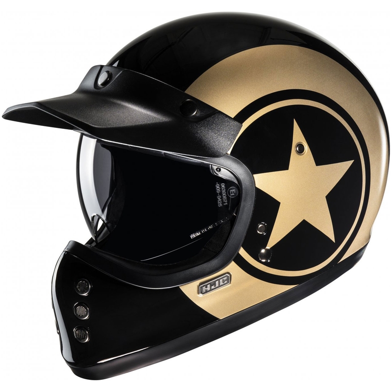 Integrální helma na motorku HJC V60 Nyx MC9 černo-zlatá