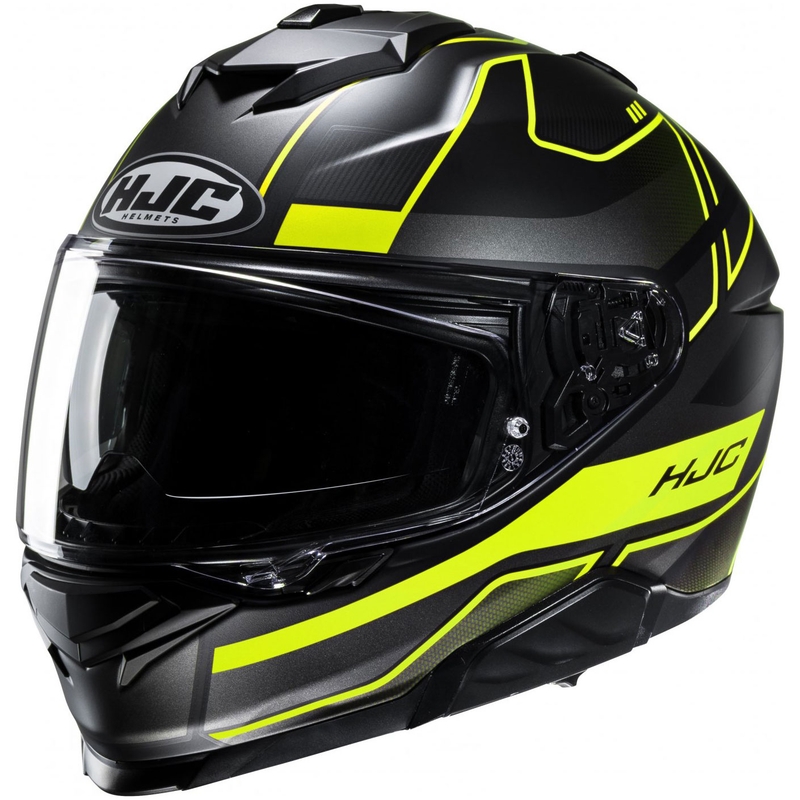 Integrální helma na motorku HJC i71 Iorix MC3HSF černo-fluo žlutá
