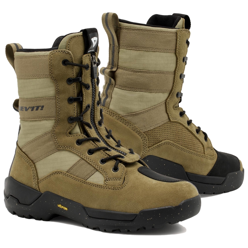 Boty na motorku Revit Acre H2O army zeleno-zelená