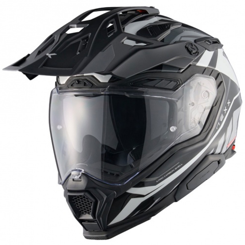 Enduro helma na motorku Nexx X.WED3 Gobi bílo-šedá výprodej