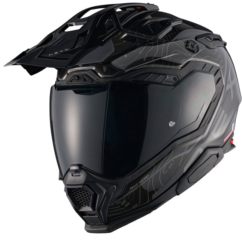 Enduro helma na motorku Nexx X.WED3 Furka černo-šedá