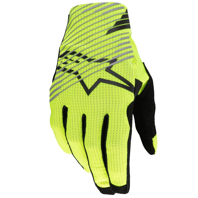 Motokrosové rukavice Alpinestars Radar Pro fluo žluté