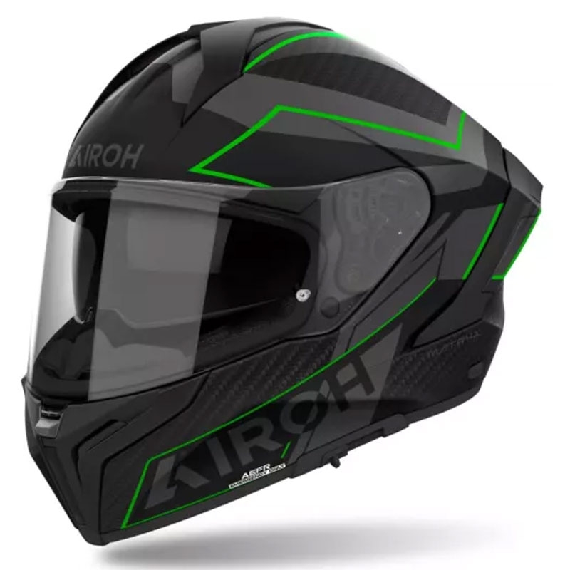 Integrální helma na motorku Airoh MATRYX Sentinel matná zelená