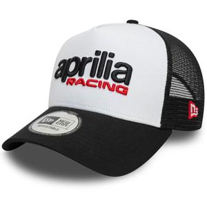 Kšiltovka Aprilia Trucker bílo-černá
