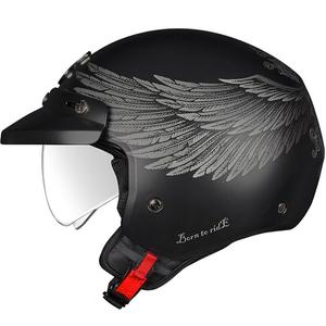 Otevřená helma na motorku NEXX Y.10 EAGLE RIDER černo-šedá výprodej