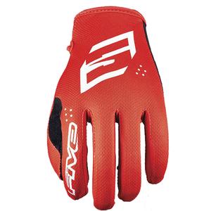 Motokrosové rukavice FIVE MXF4 červené