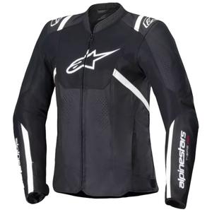 Dámská bunda na motorku Alpinestars Stella T-SPS Air V2 černo-bílá