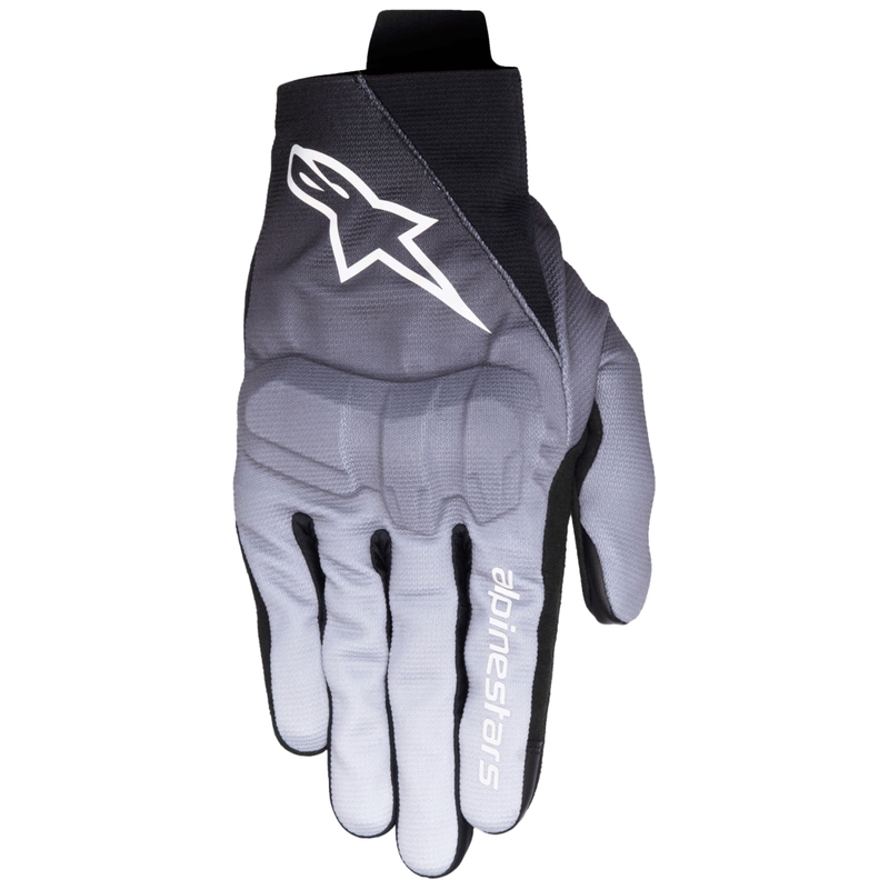Rukavice na motorku Alpinestars Reef V2  šedo-černo-bílé