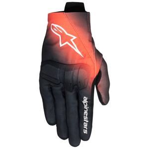 Rukavice na motorku Alpinestars Reef V2  černo-fluo červeno-bílé