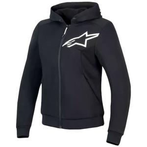 Dámská mikina na motorku Alpinestars Stella Chrome V2 Sport černá
