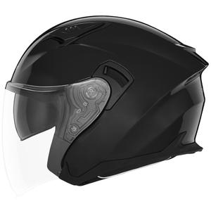 Otevřená helma na motorku NOX N130 černá