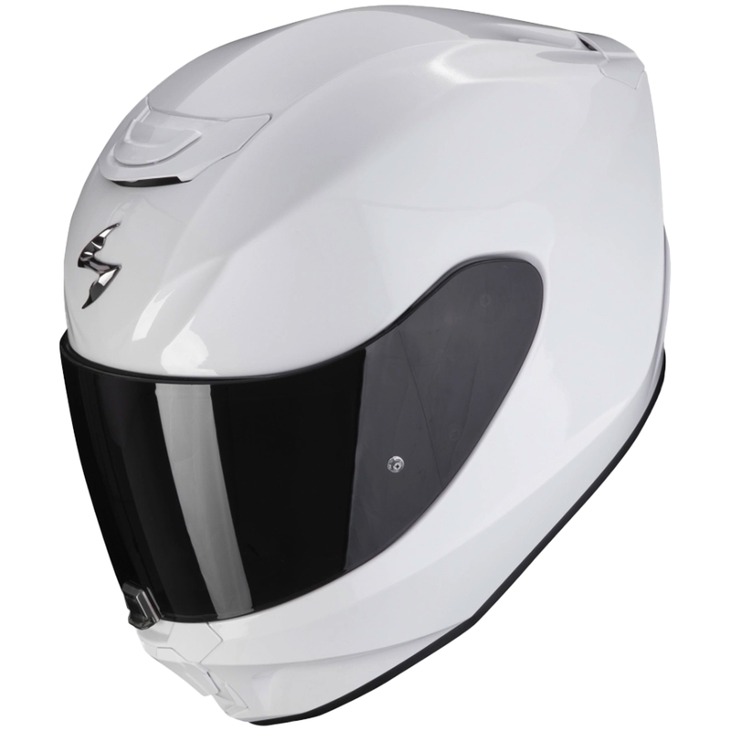 Integrální přilba na motorku Scorpion EXO-391 Solid bílá