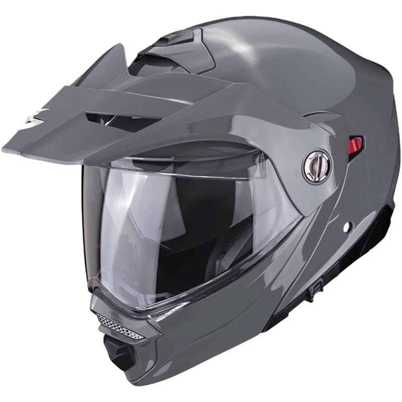 Přilba na motorku SCORPION ADX-2 Solid cementová šedá