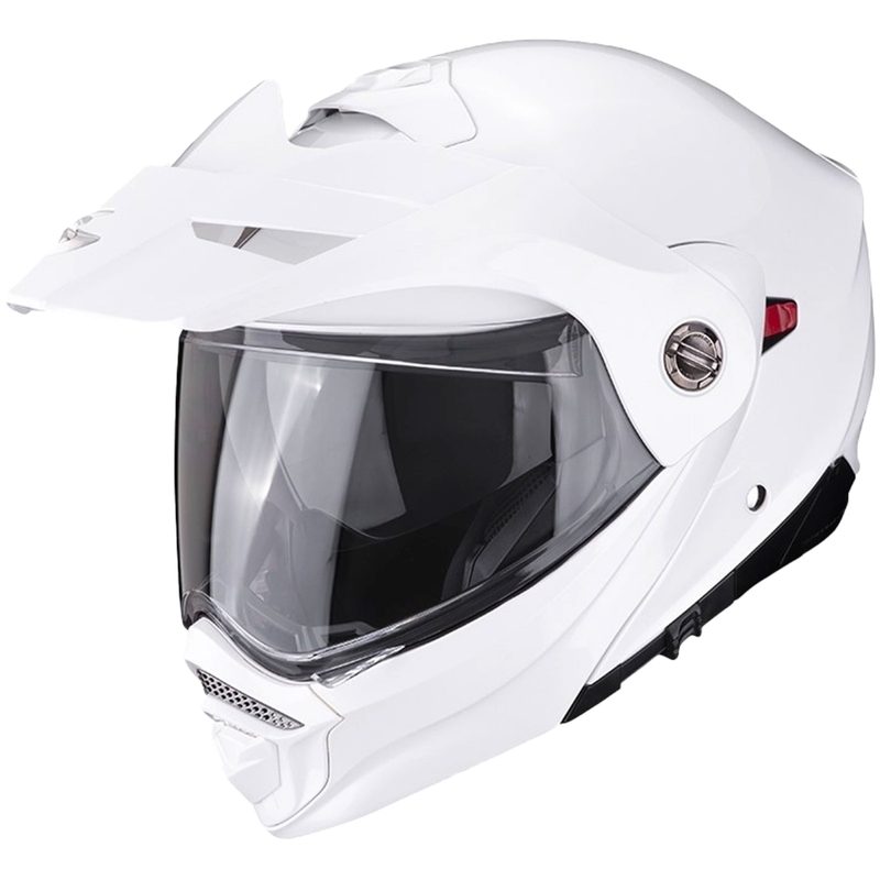 Přilba na motorku SCORPION ADX-2 Solid perleťově bílá