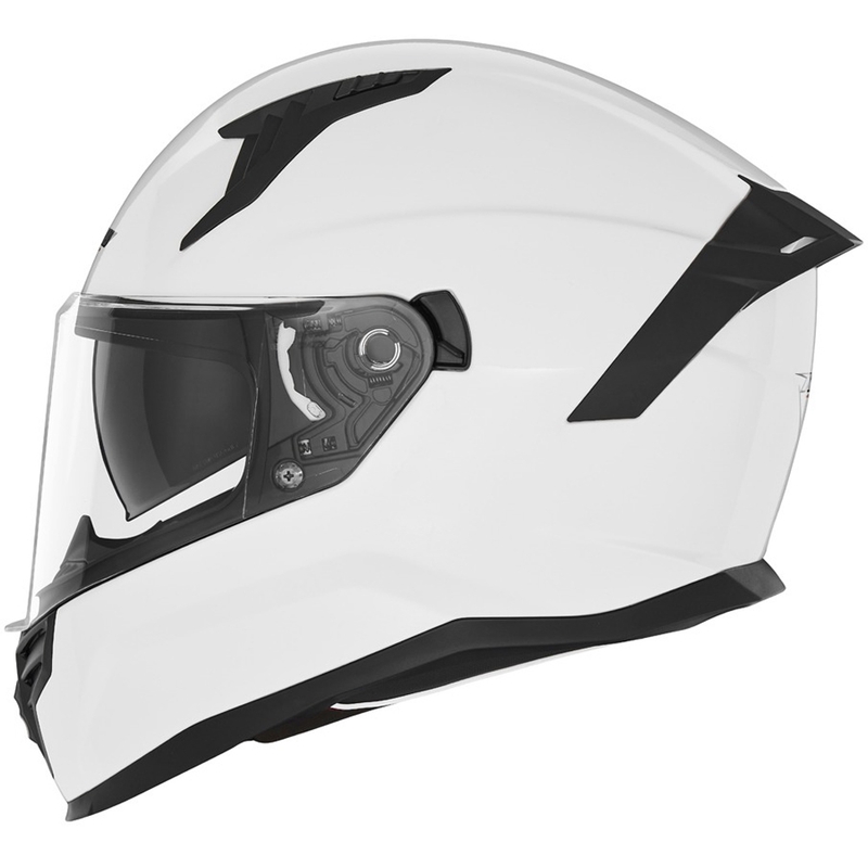 Integrální helma na motorku NOX N401 bílá