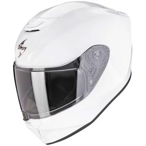 Dětská integrální helma na motorku Scorpion EXO-JNR AIR SOLID bílá