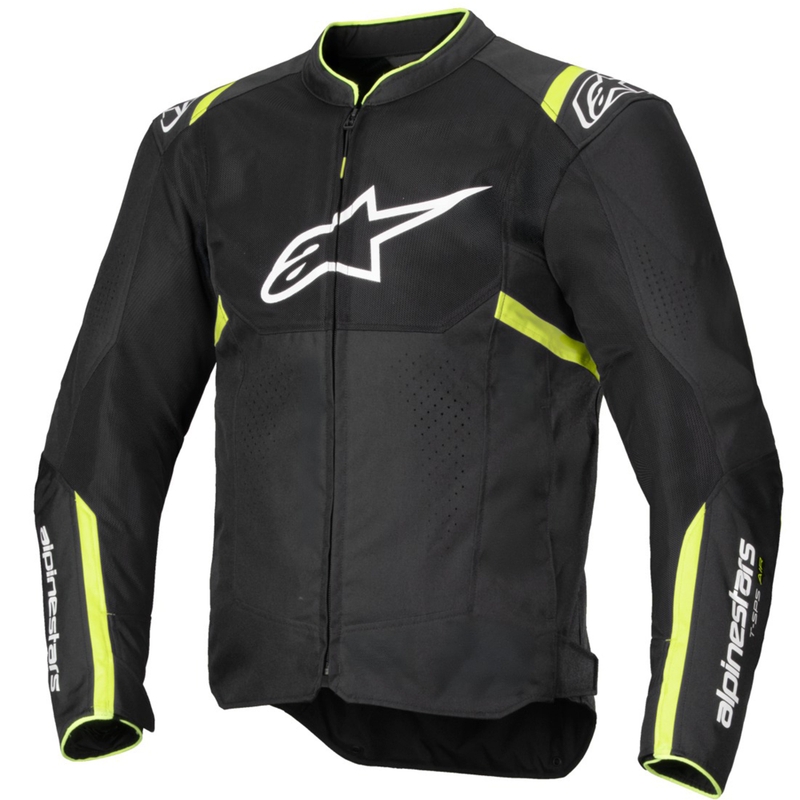Bunda na motorku Alpinestars T-SPS Air V2 černo-fluo žlutá
