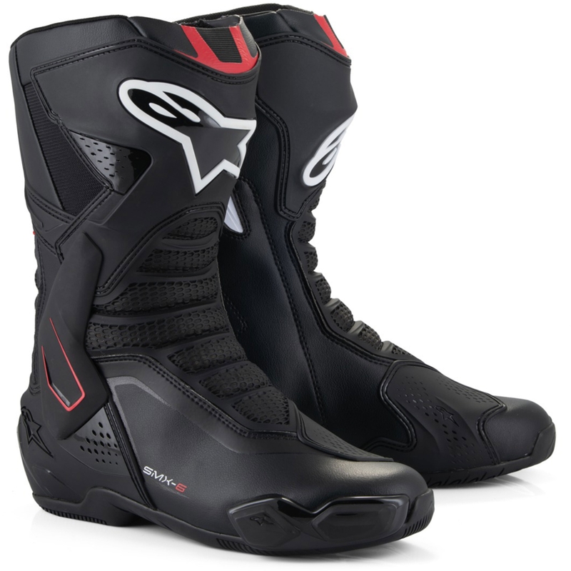 Boty na motorku Alpinestars SMX-6 3 černo-červené