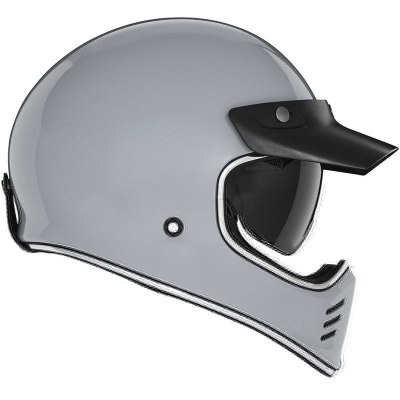 Integrální helma na motorku NOX PREMIUM SEVENTY II šedá